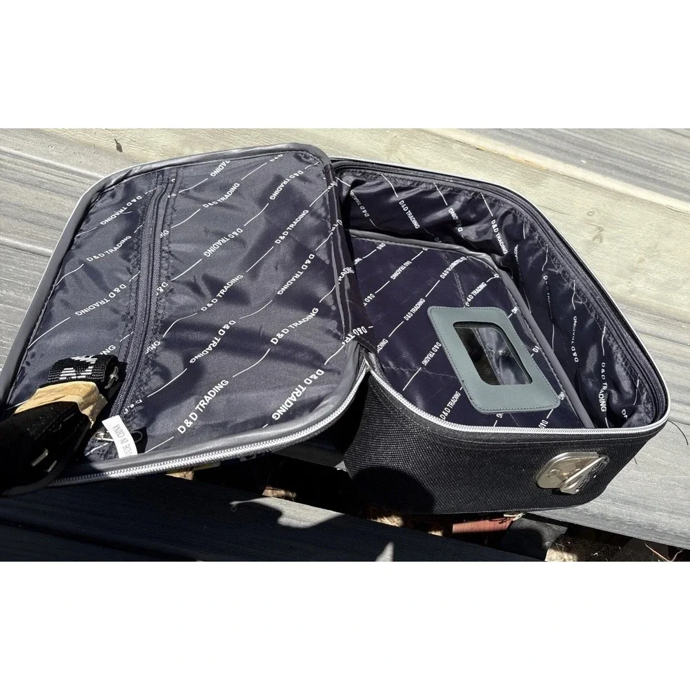Hawaiian Travel Case Suitcase Suit Case Summer Bag Hibiscus Flower Vacation